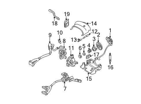 1997 GMC K2500 Ignition Lock, Electrical Diagram 1 - Thumbnail