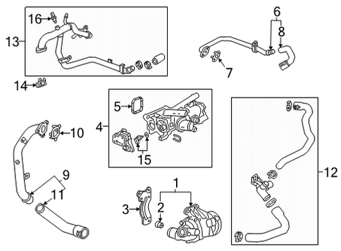 2022 Buick Envision Water Pump Diagram