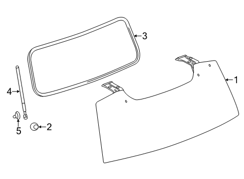 2016 Chevy Suburban Lift Gate Diagram 3 - Thumbnail