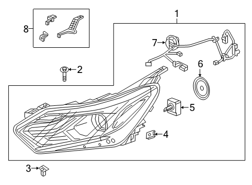 2021 Chevy Equinox Bulbs Diagram 2 - Thumbnail