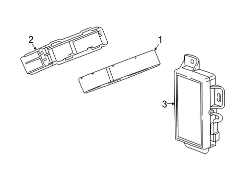 2022 Chevy Bolt EUV Communication System Components Diagram