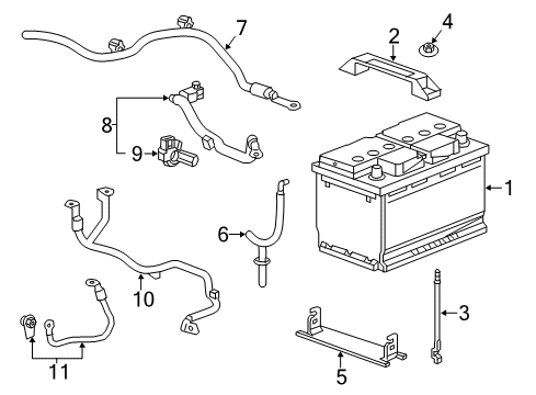 2018 Chevy Corvette Battery Diagram