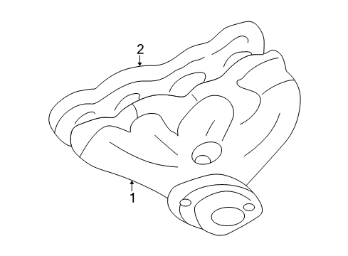 2003 Cadillac Seville Exhaust Manifold Diagram