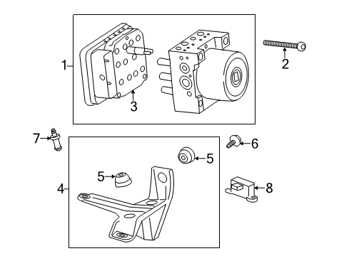 2017 Cadillac ATS Anti-Lock Brakes Diagram 2 - Thumbnail