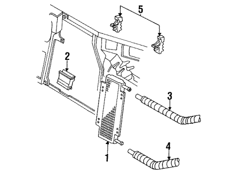 1993 Cadillac Seville Trans Oil Cooler Diagram