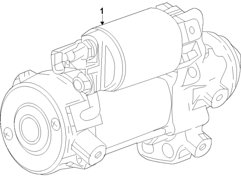 2018 Chevy Colorado Starter Diagram