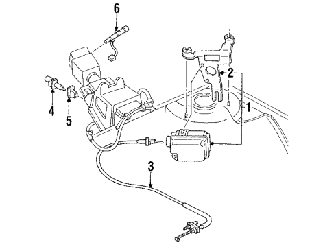 1998 Chevy Lumina Cruise Control System Diagram