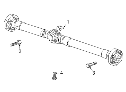 2024 Cadillac CT4 Drive Shaft  Diagram 2 - Thumbnail