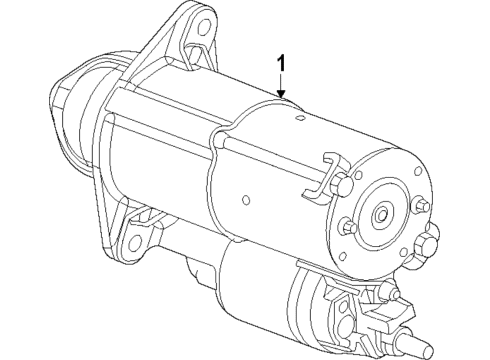 2017 Chevy Malibu Starter, Charging Diagram