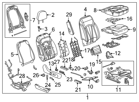 2017 Buick Envision Power Seats Diagram 5 - Thumbnail