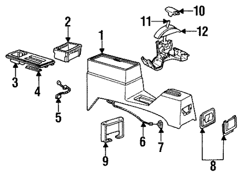 1986 Chevy Cavalier Switches Diagram 1 - Thumbnail