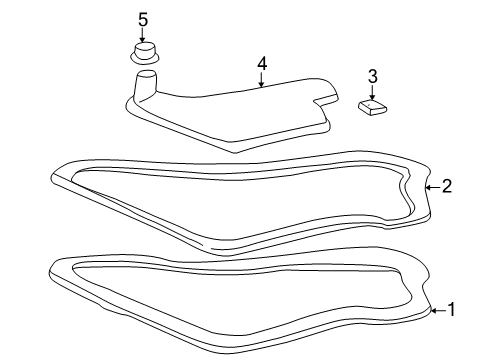 2004 Pontiac Montana Transaxle Parts Diagram