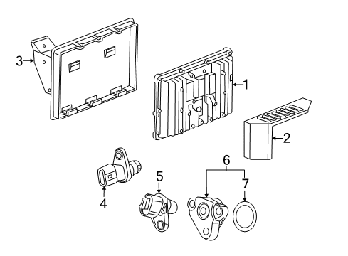 2019 GMC Sierra 3500 HD Ignition System Diagram