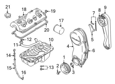 1999 Chevy Tracker Filters Diagram