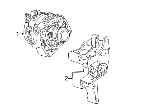 2015 Cadillac Escalade ESV Alternator Diagram