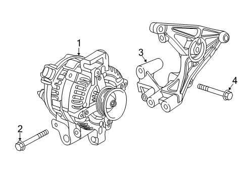 2015 GMC Canyon Alternator Diagram 3 - Thumbnail