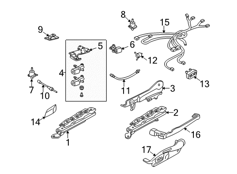 2001 Buick Century Power Seats Diagram 1 - Thumbnail