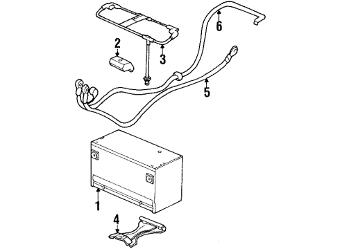 2002 Oldsmobile Aurora Battery Diagram