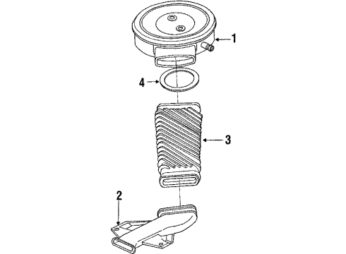 1990 Chevy Cavalier Air Intake Diagram