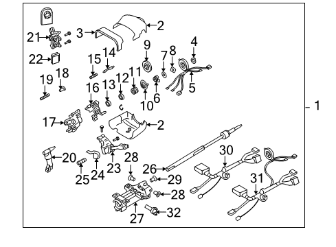 2006 Buick Rainier Ignition Lock Diagram