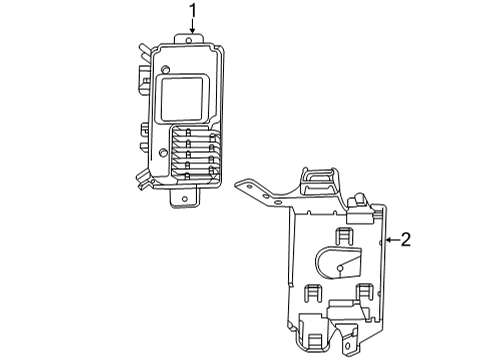 2021 Chevy Corvette Parking Aid Diagram 1 - Thumbnail