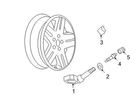 2012 Chevy Impala Tire Pressure Monitoring Diagram