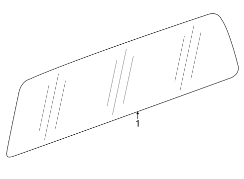 2023 Chevy Colorado WINDOW ASM-RR Diagram for 84467797