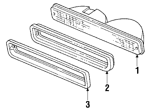 1990 Buick Electra Park Lamps Diagram