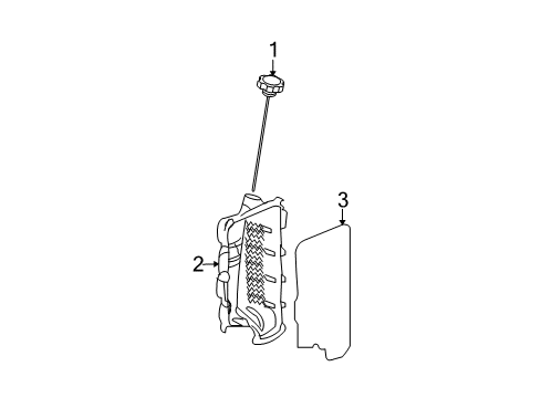 2010 GMC Acadia Transaxle Parts Diagram