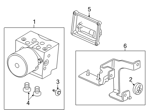 2007 Chevy Silverado 3500 HD Anti-Lock Brakes Diagram 1 - Thumbnail