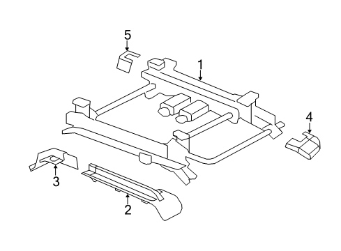 2012 Chevy Caprice Tracks & Components Diagram