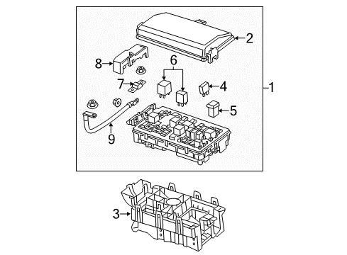 2015 Buick LaCrosse Fuse & Relay Diagram