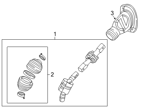 2018 Chevy Tahoe Lower Steering Column Diagram