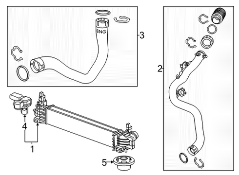 2020 Buick Encore GX Intercooler, Cooling Diagram 1 - Thumbnail