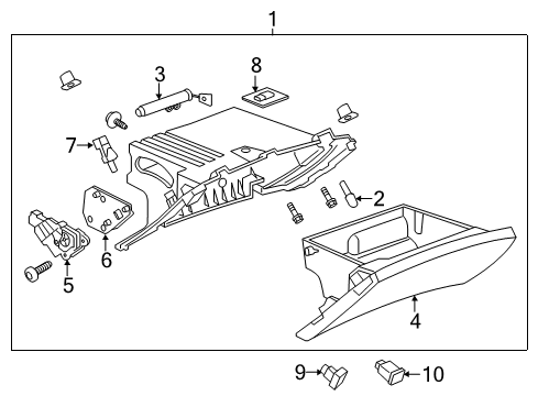 2018 Chevy Corvette Trunk, Electrical Diagram 1 - Thumbnail