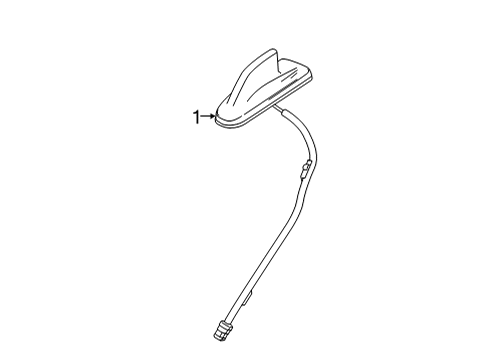 2022 Chevy Silverado 2500 HD Antenna & Radio Diagram 2 - Thumbnail