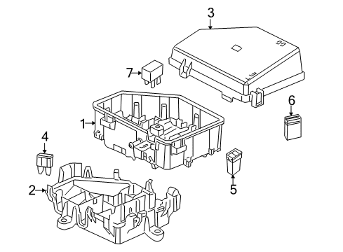 2014 Chevy Caprice Fuse & Relay Diagram 3 - Thumbnail