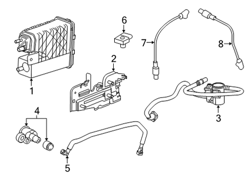 2023 GMC Sierra 2500 HD Powertrain Control Diagram 5 - Thumbnail