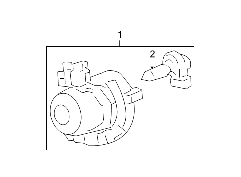 2008 Chevy Malibu Chassis Electrical - Fog Lamps Diagram 7 - Thumbnail