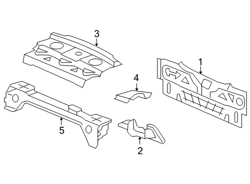 2009 Saturn Aura Rear Body Diagram 2 - Thumbnail