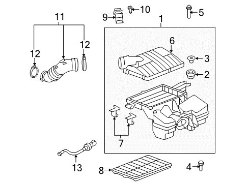 2008 Pontiac Solstice Air Intake Diagram