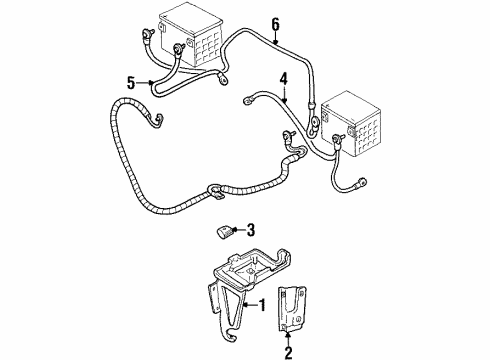 1992 GMC K3500 Battery Diagram