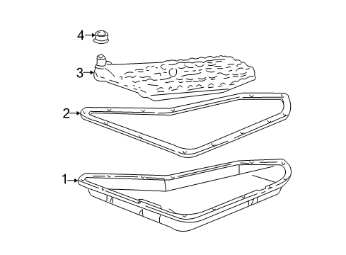 2004 Pontiac Sunfire Transaxle Parts Diagram