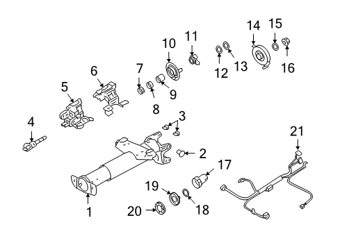 2010 Chevy Impala Harness Asm,Steering Column Wiring *Ebony Diagram for 19257049