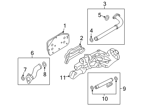 2009 Chevy Aveo5 Oil Cooler Diagram