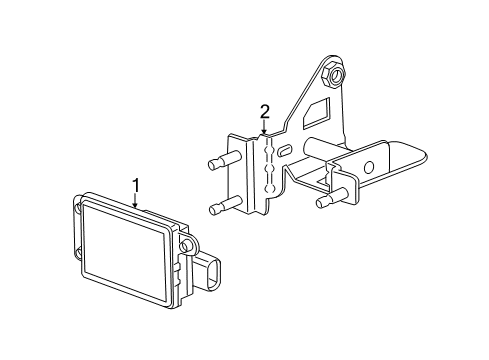 2020 GMC Yukon XL Cruise Control System Diagram 1 - Thumbnail