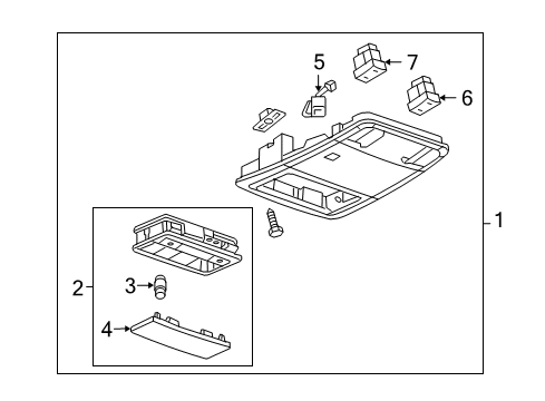 2014 Chevy Cruze Bulbs Diagram 4 - Thumbnail