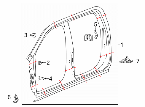 2020 GMC Sierra 1500 Uniside Diagram 1 - Thumbnail