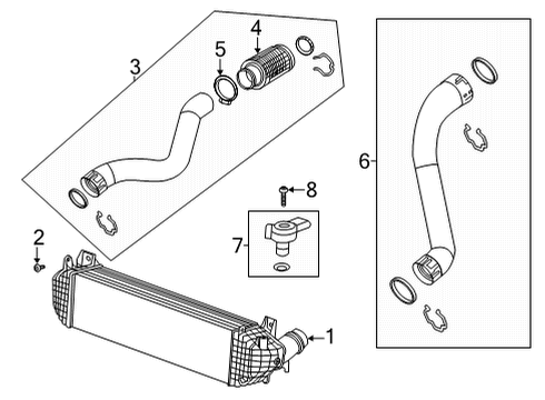 2021 Cadillac CT5 Turbocharger Diagram 1 - Thumbnail