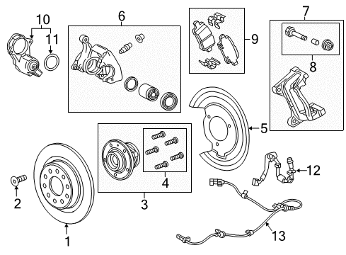 2020 Buick Regal TourX Anti-Lock Brakes Diagram 4 - Thumbnail